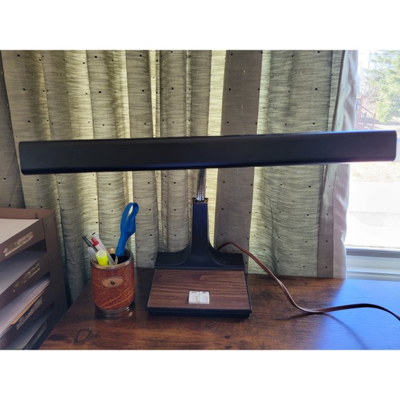 Vintage Mobilite #169 Gooseneck Fluorescent Desk Lamp - works - Picture 2 of 10